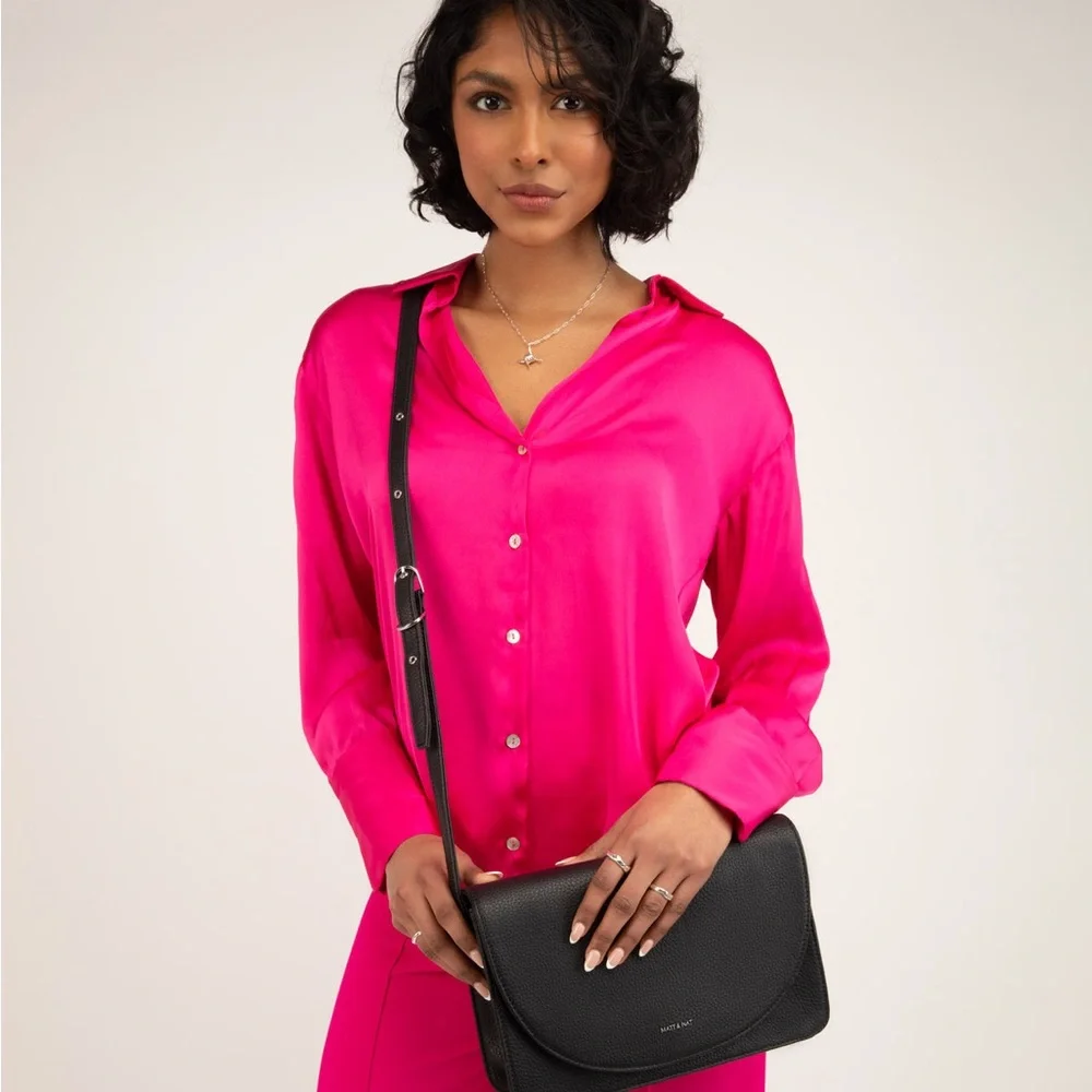 Matt & Nat SOFI Vegan Crossbody Bag - Purity - Picture 2 of 10